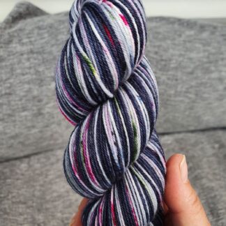 Merino Self-Striping Socks i färgen Girlfriend/Jeans - Locoporella