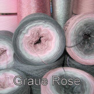 Graue Rose - GeWolltes