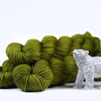 Zackig Aran- Färg Olive - Frida Fuchs