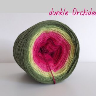 Dunkle Orchidee Baumwolle- Drachenstein