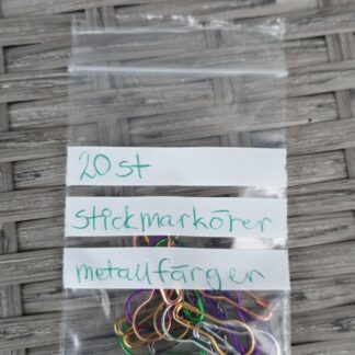 Stickmarkörer i olika metallfärger