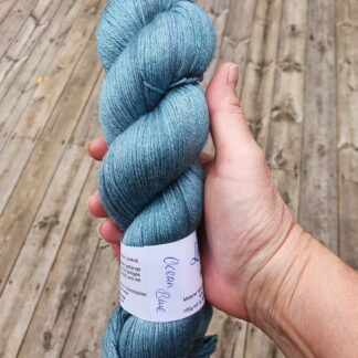 Merino Silk - Ocean Blue - Locoporella