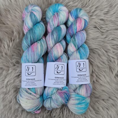 Glittersock - Ariel - Underbart garns Design - Bild 3