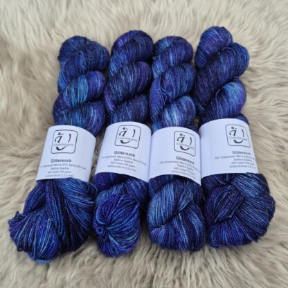 Glittersock - Januarinatt - Underbart garns Design - Bild 2