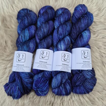 Glittersock - Januarinatt - Underbart garns Design - Bild 3