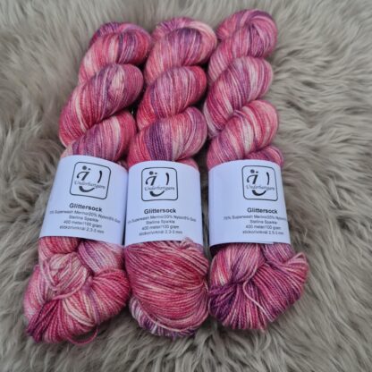 Glittersock  - Magnolia - Underbart garns Design - Bild 2