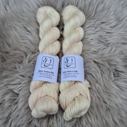 Baby Alpaca Silk - Rabarber Grädde - Underbart garns Design - Bild 3