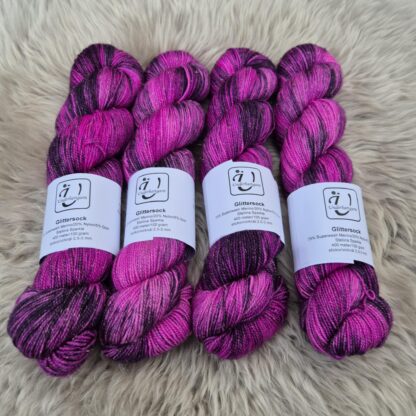 Glittersock  - Viloletta - Underbart garns Design - Bild 2