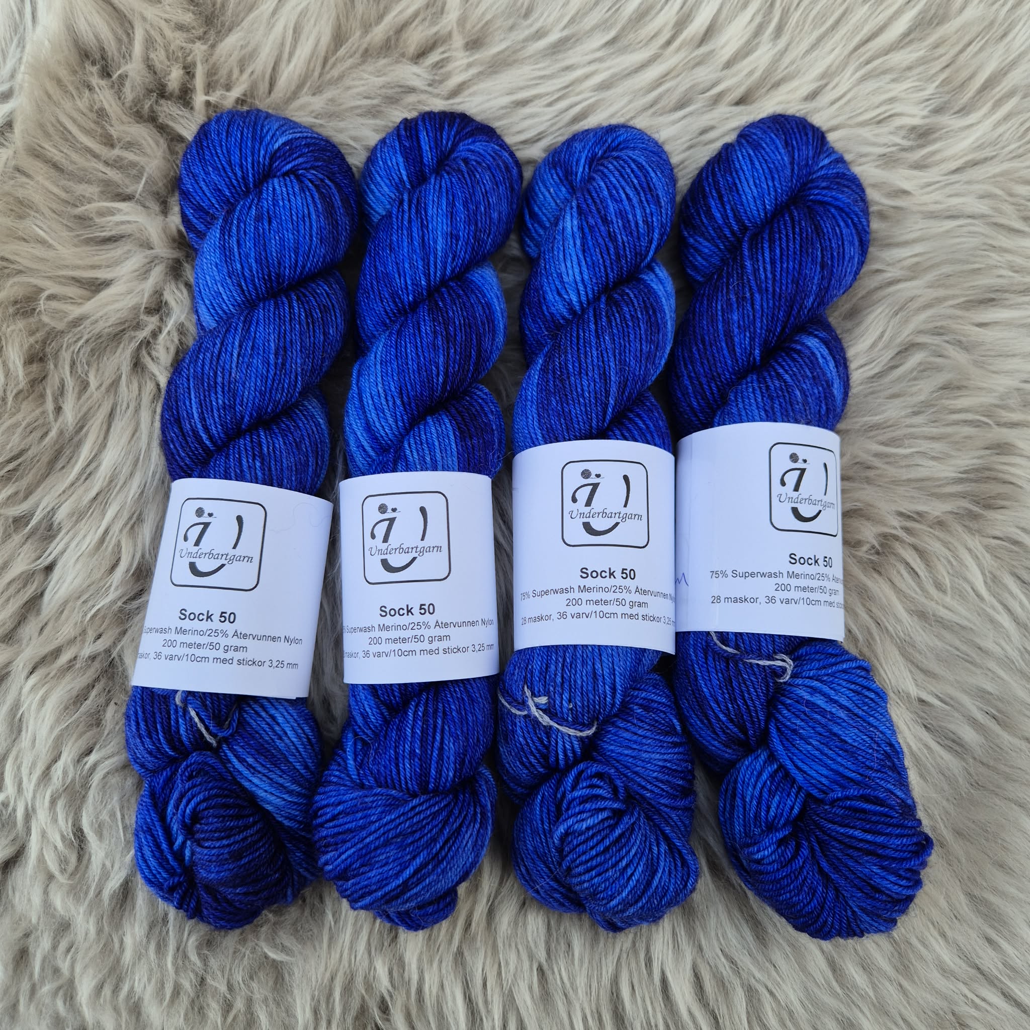 Sock 50 gram Ser du stjärnan i det blå? - Underbart garns Design