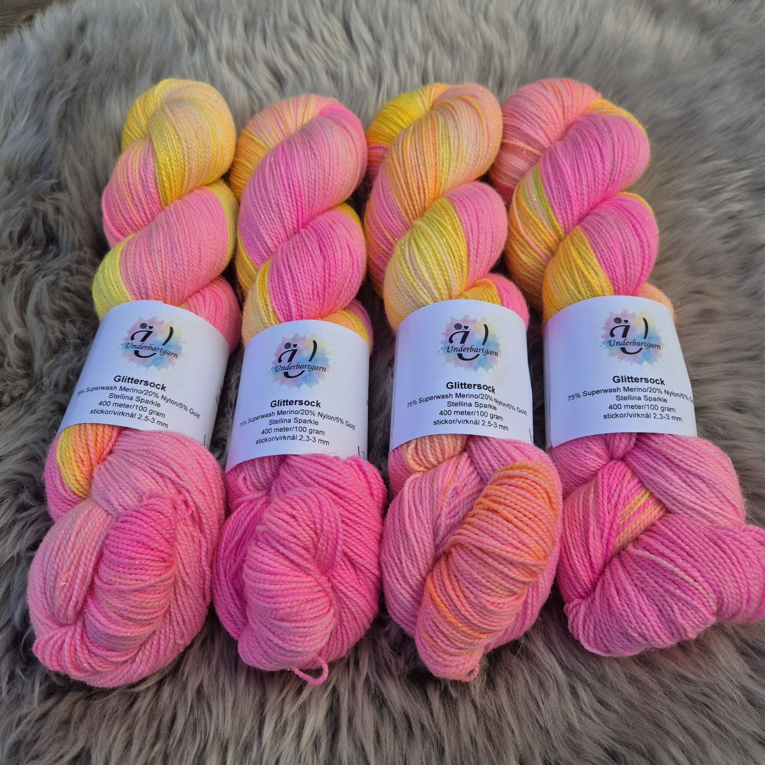 Glittersock - Nu kommer sommaren - Underbart garns Design - Bild 2