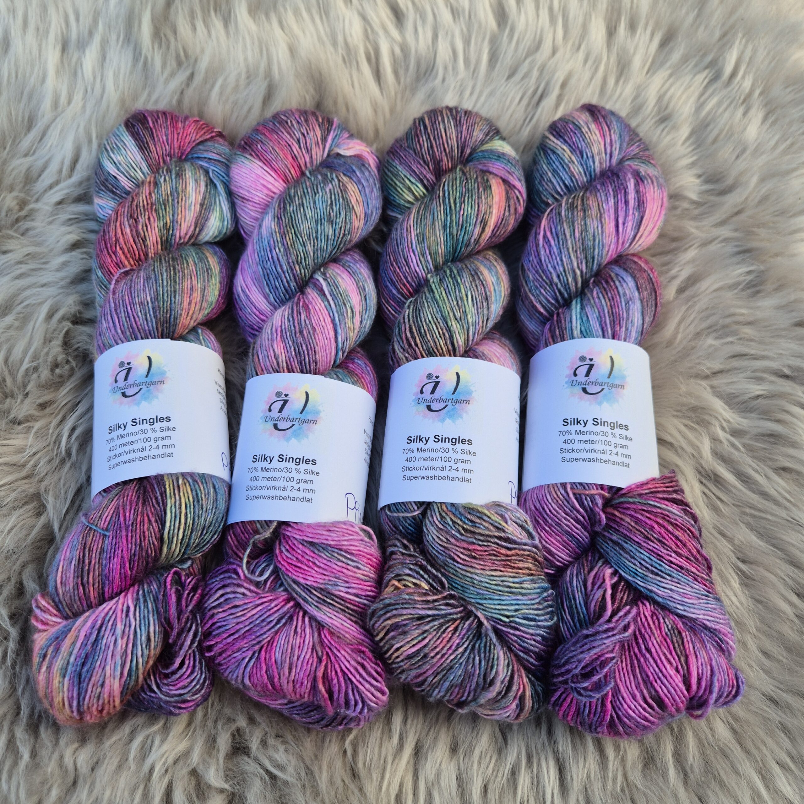 Silky Singles - Pink Surprise - Underbart garns Design - Bild 2